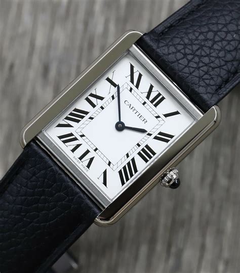 cartier tank solo grande|cartier tank solo large men's.